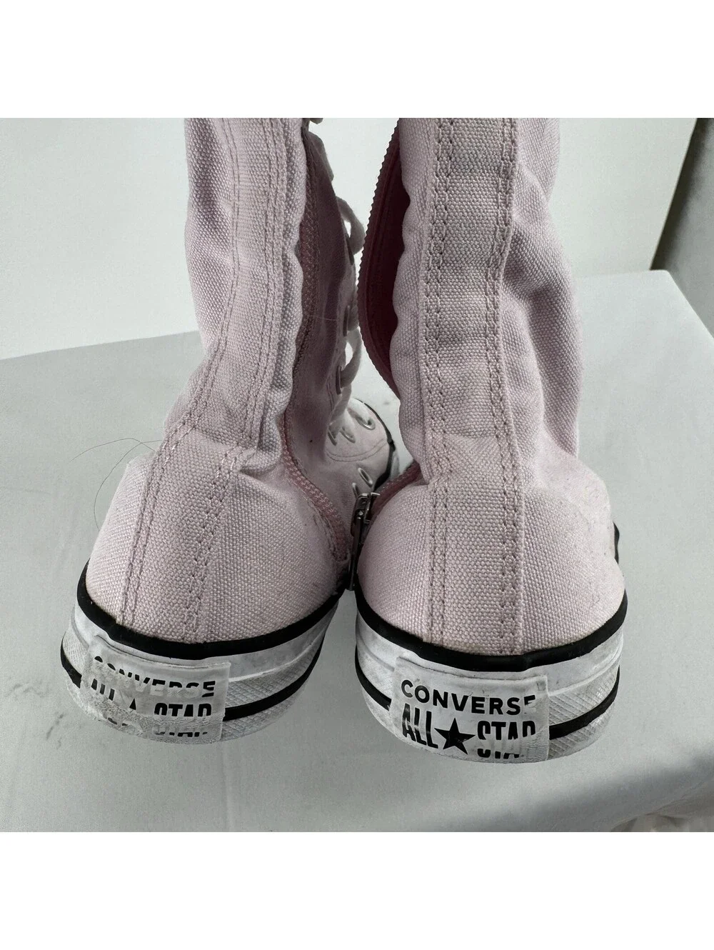 Converse shoes kids youth size 3 chuck taylor xx-hi pink all star punk scene y2k